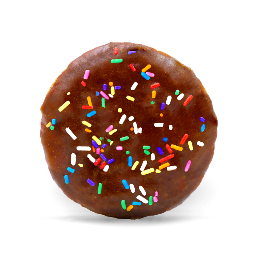chocolate glazed donut cookie good